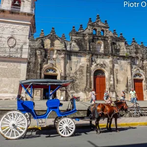  Nikaragua, Granada, kościół De La Merced