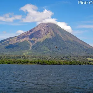 Nikaragua, wulkan na wyspie Ometepe