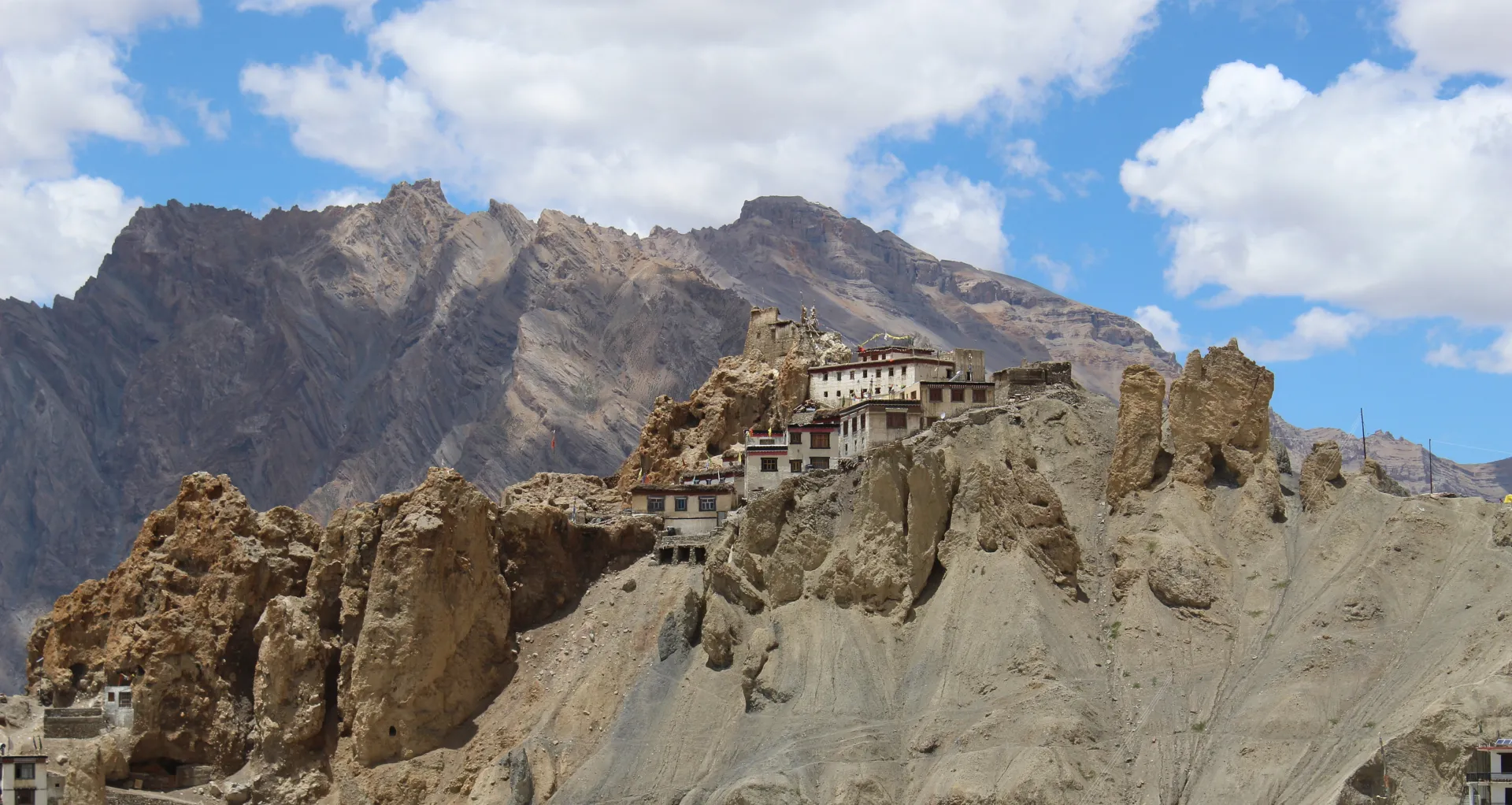 Klasztor buddyjski w dolinie Spiti